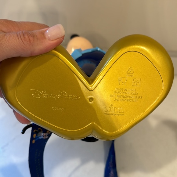 Disney World 50th Anniversary Mickey Mouse Popcorn Bucket Minnie Sipper Set - Picture 9 of 17